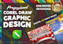 do professional coreldraw graphic design for print and digital